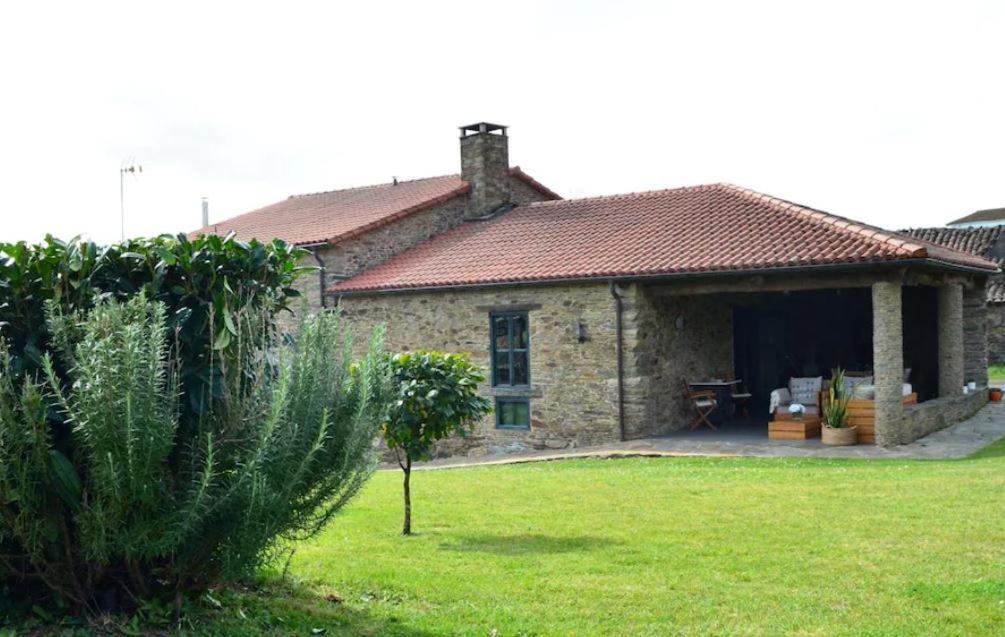 Gasthaus Fogar De Lecer Arzúa Exterior foto